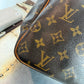 Pre-owned Authentic Louis Vuitton Deauville Monogram Handbag