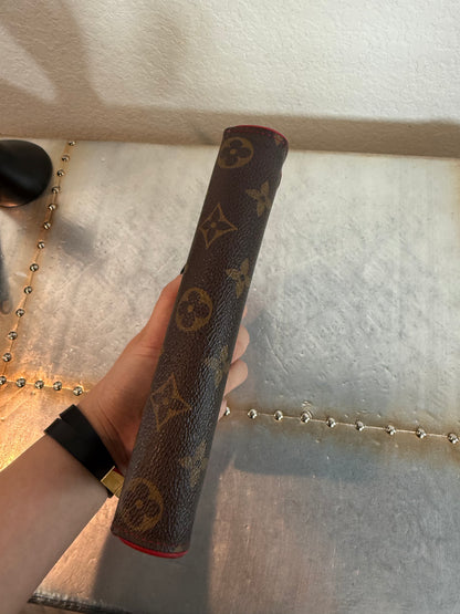 Pre-owned Authentic Louis Vuitton Monogram Sarah Retiro Long Wallet