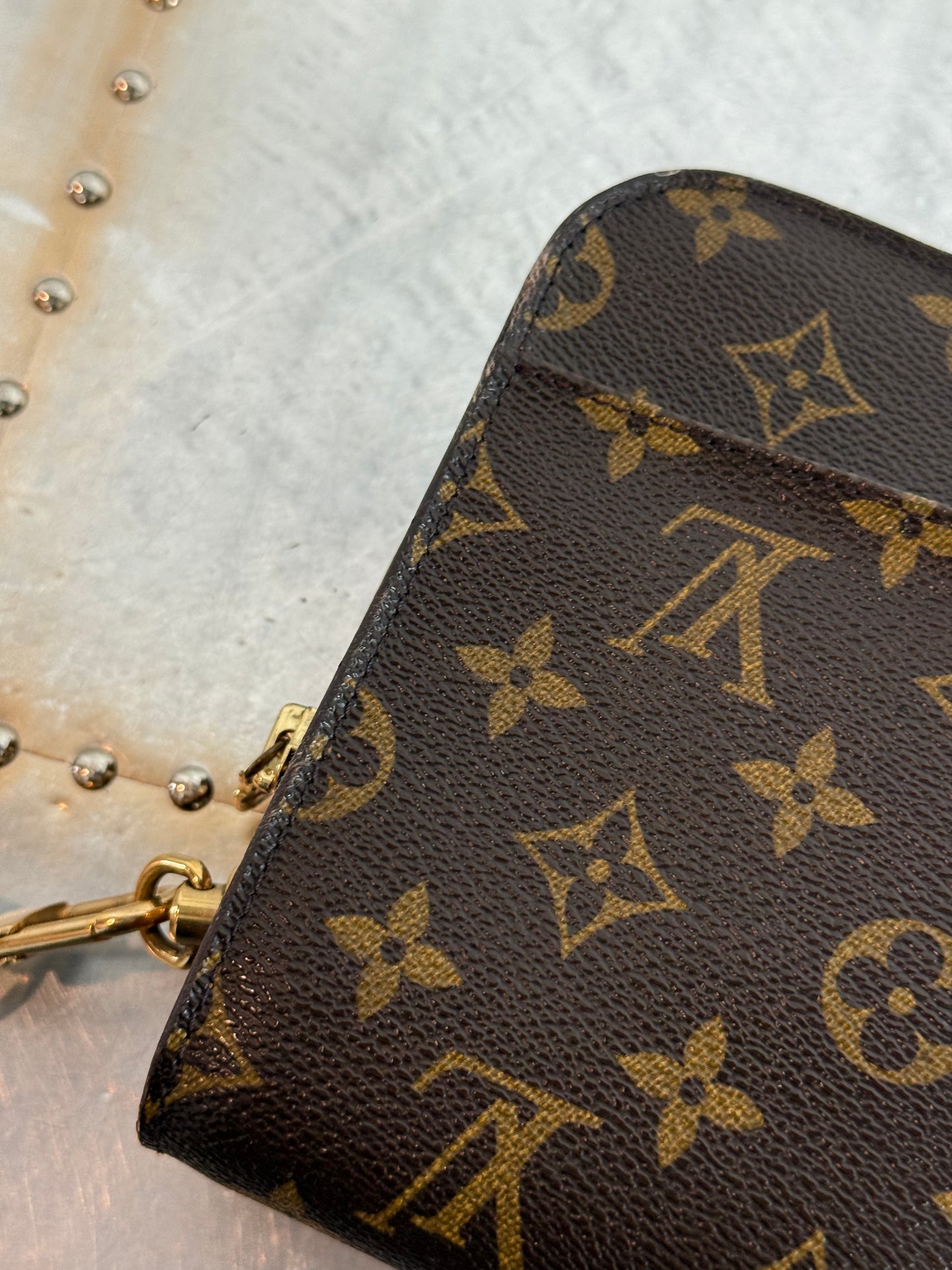 Pre-owned Authentic Louis Vuitton Monogram Orsay Clutch Handbag