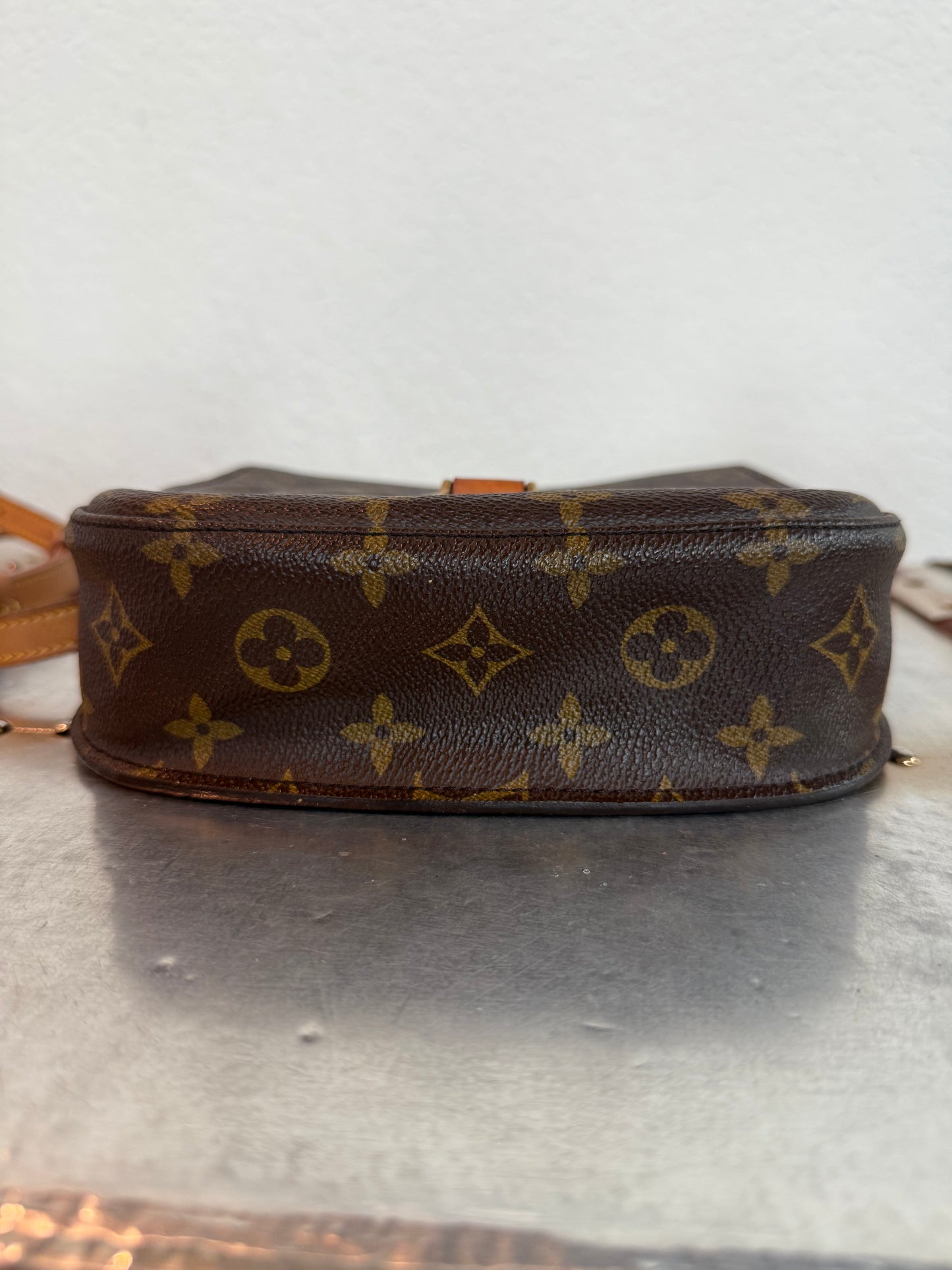 Pre-owned Authentic Louis Vuitton Saint Cloud MM Monogram Shoulder / Crossbody Bag