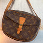 Pre-owned Authentic Louis Vuitton Jeune Fille PM Monogram Crossbody Bag