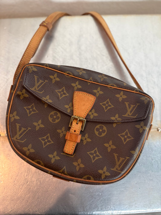 Pre-owned Authentic Louis Vuitton Jeune Fille PM Monogram Crossbody Bag