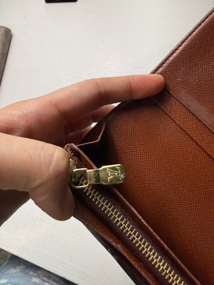 Pre-owned Authentic Louis Vuitton Porte Monnaie Monogram Billet Wallet