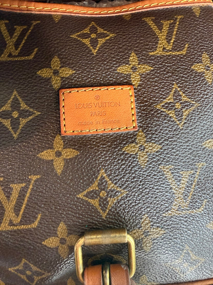 Pre-owned Authentic Louis Vuitton Saumur 30 Monogram Crossbody Bag