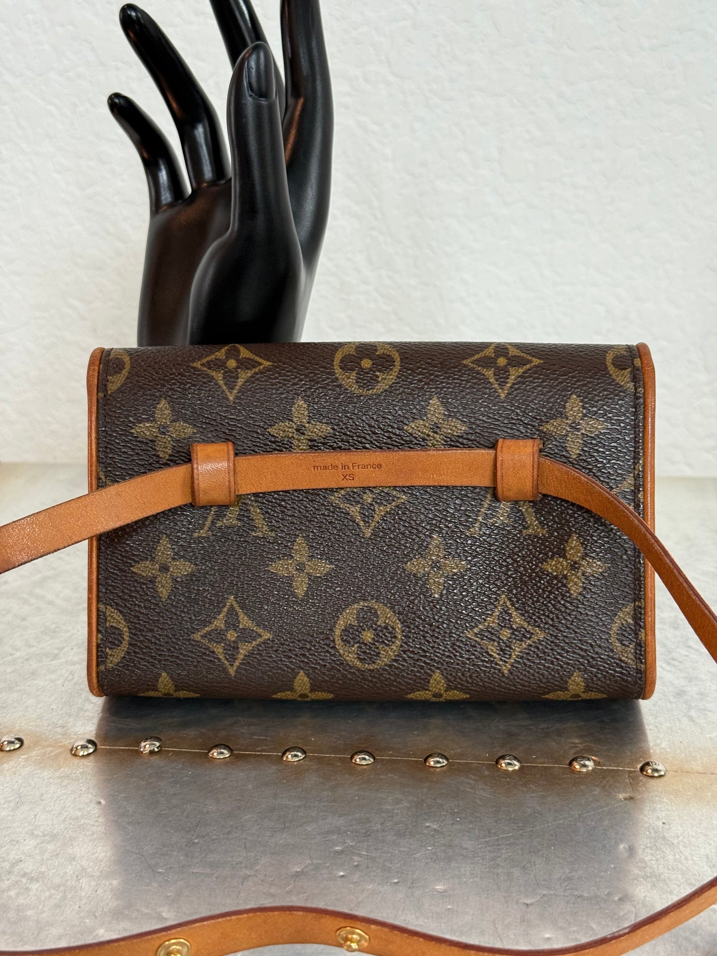 Pre-owned Authentic Louis Vuitton Monogram Florentine Waist Bag