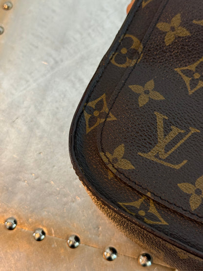 Pre-owned Authentic Louis Vuitton Saint Cloud PM Monogram Crossbody Bag