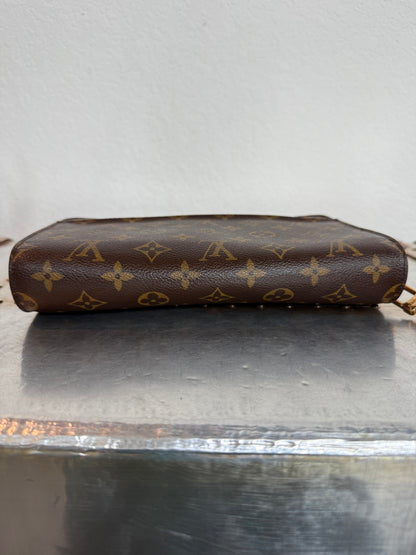 Pre-owned Authentic Louis Vuitton Monogram Orsay Clutch Handbag