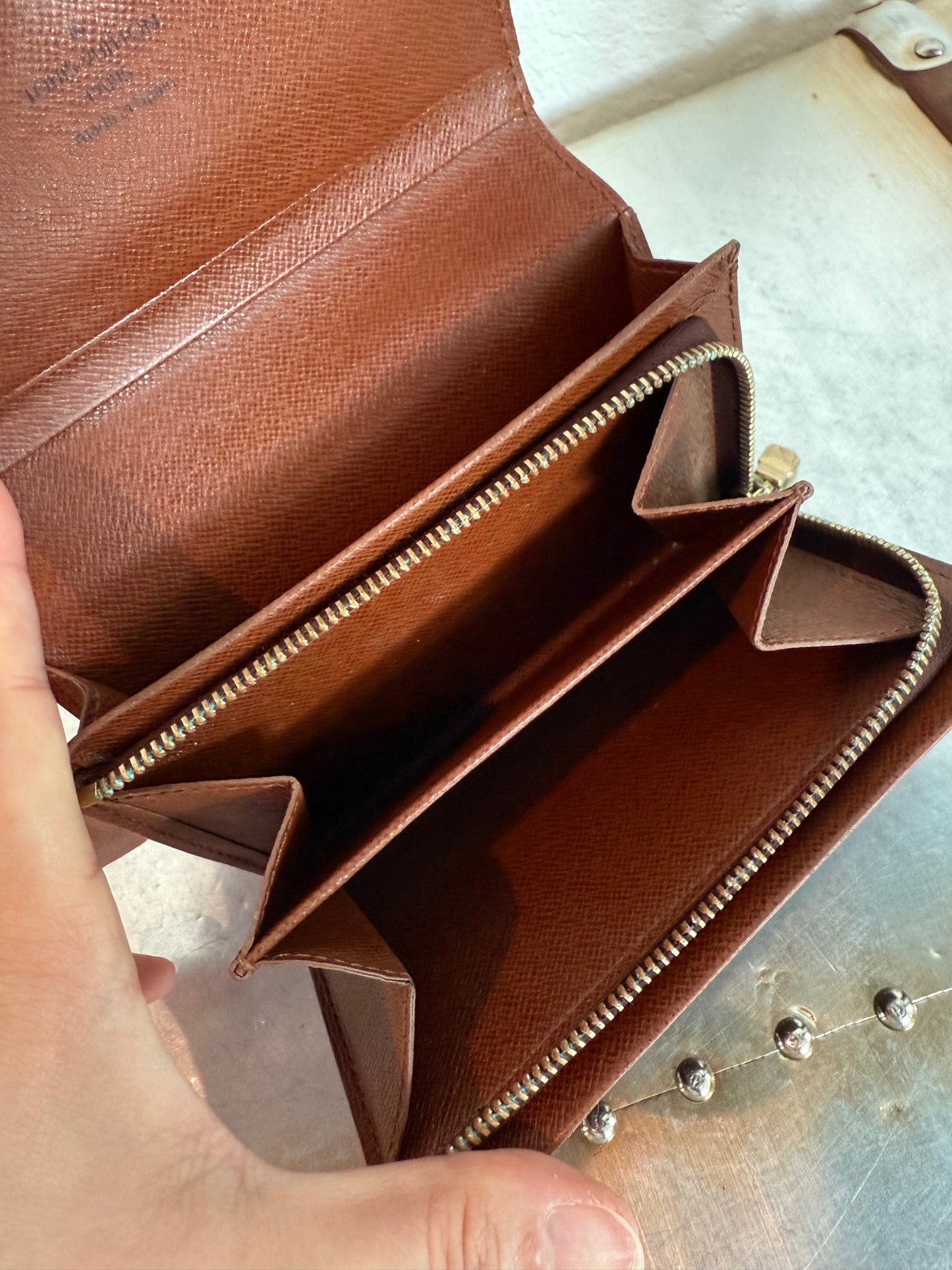 Pre-owned Authentic Louis Vuitton Porte Monnaie Monogram Billet Wallet