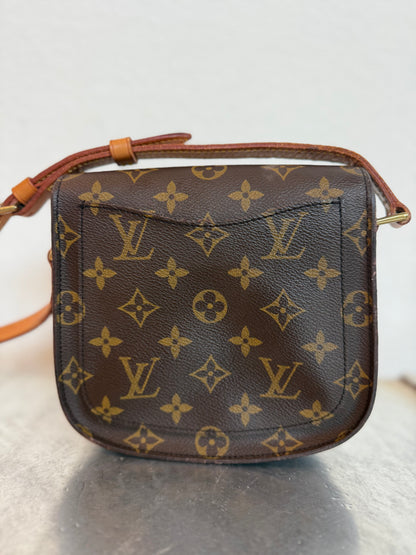 Pre-owned Authentic Louis Vuitton Saint Cloud PM Monogram Shoulder / Crossbody Bag