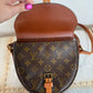 Pre-owned Authentic Louis Vuitton Chantilly PM Monogram Crossbody Bag