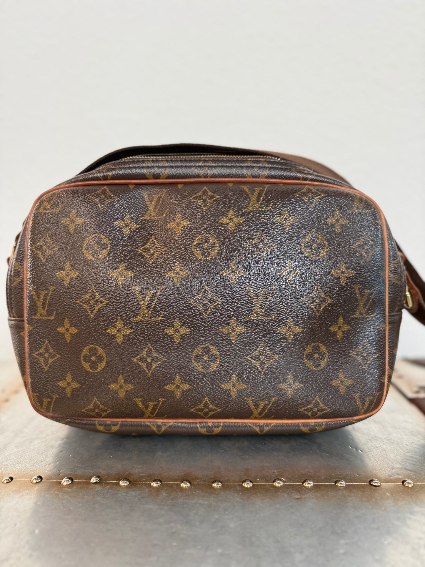 Pre-owned Authentic Louis Vuitton Reporter PM Monogram Shoulder / Crossbody Bag