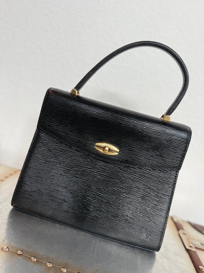 Pre-owned Authentic Louis Vuitton Malesherbes Epi handbag