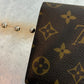Pre-owned Authentic Louis Vuitton Portefeuille Sarah Monogram Long Wallet
