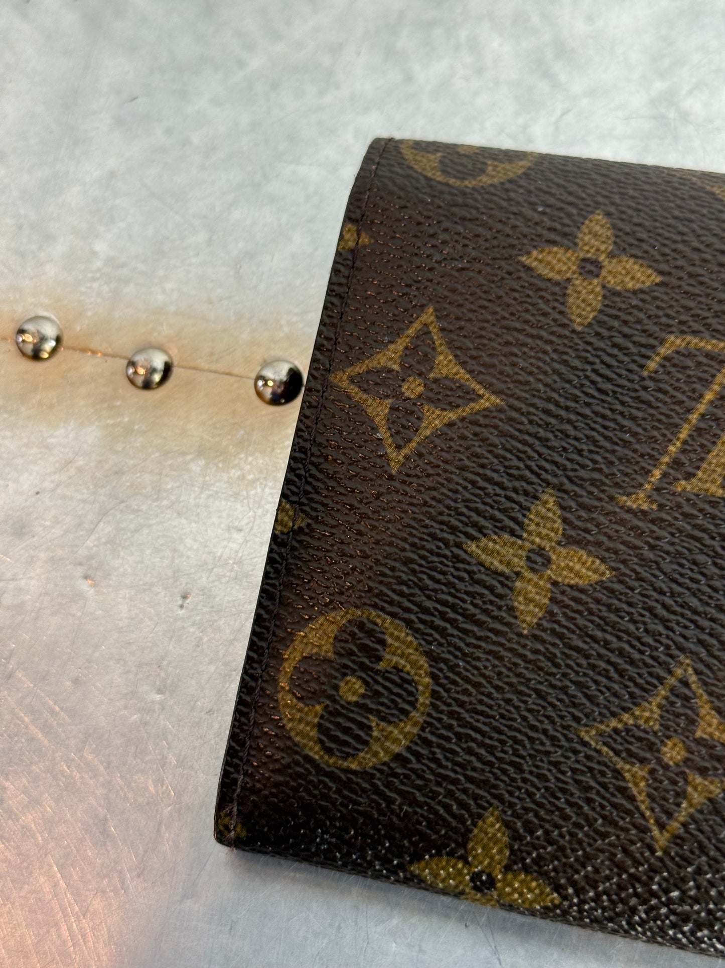 Pre-owned Authentic Louis Vuitton Portefeuille Sarah Monogram Long Wallet