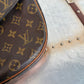 Pre-owned Authentic Louis Vuitton Jeune Fille GM Monogram Crossbody Bag
