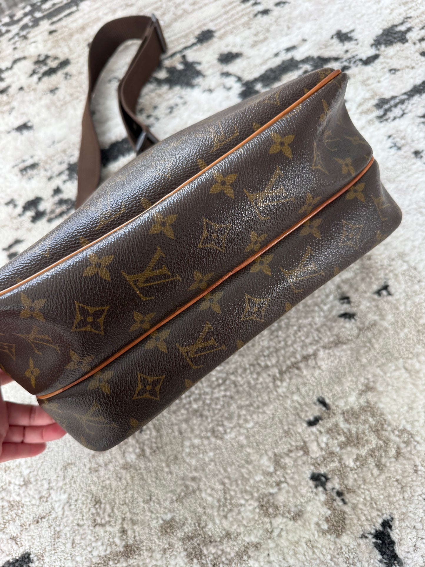 Pre-owned Authentic Louis Vuitton Reporter PM Monogram Shoulder / Crossbody Bag
