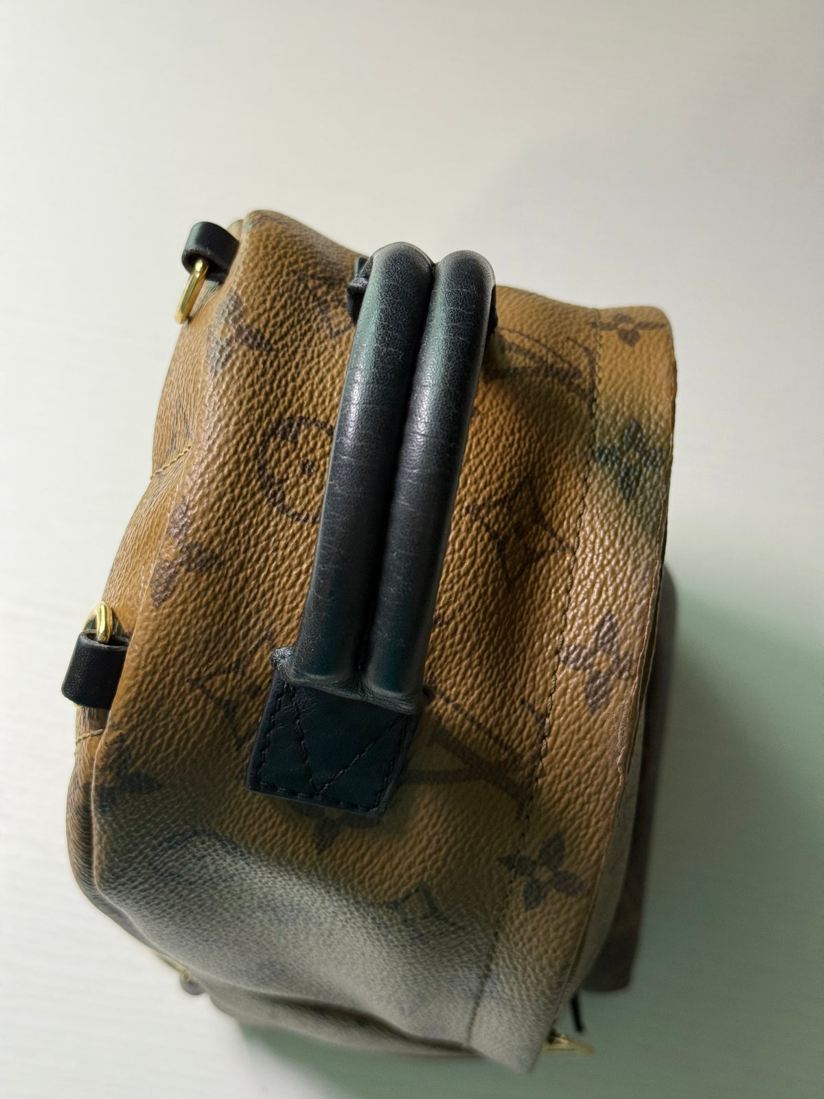 Pre-owned Authentic Louis Vuitton Palm Springs Mini Monogram Backpack