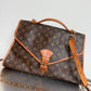 Pre-owned Authentic Louis Vuitton Beverly MM Monogram Shoulder Bag