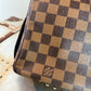 Pre-owned Authentic Louis Vuitton Naviglio Damier Ebene Crossbody Bag