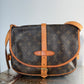 Pre-owned Authentic Louis Vuitton Saumur 30 Monogram Crossbody Bag