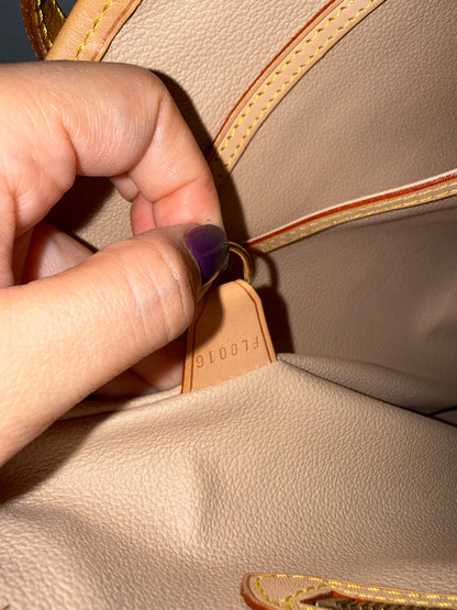 Pre-owned Authentic Louis Vuitton Bucket GM Monogram Shoulder Tote Bag