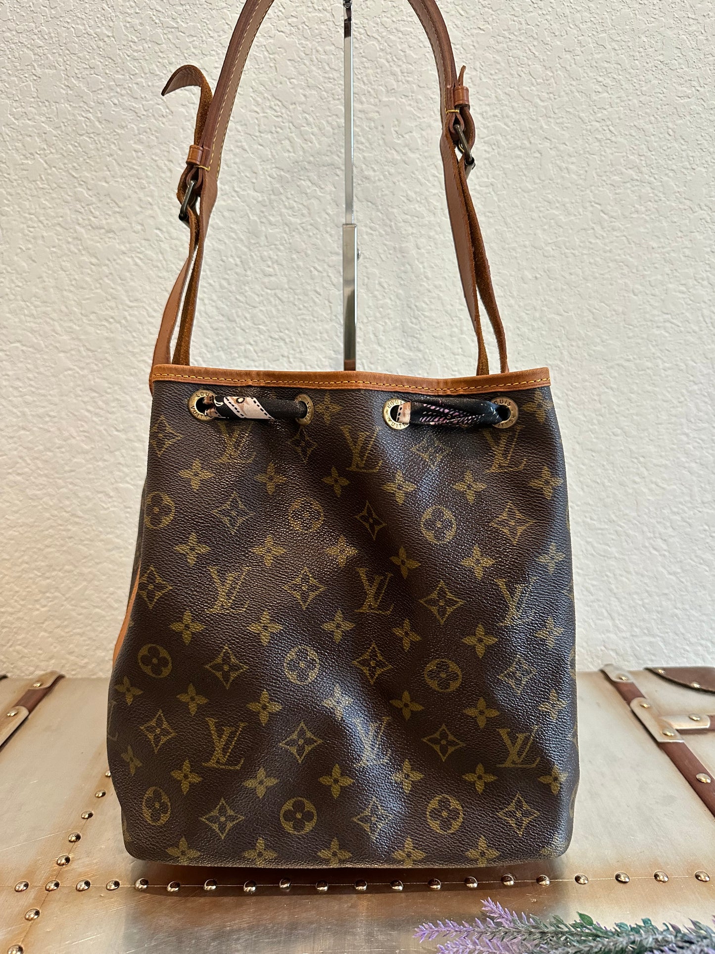 Pre-owned Authentic Louis Vuitton Petite Noe Monogram Shoulder Bag