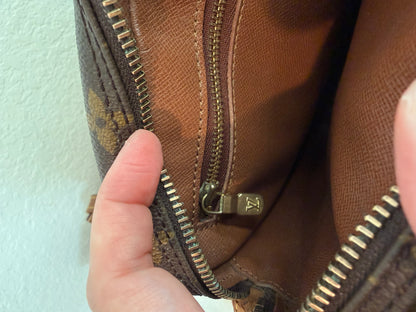 Pre-owned Authentic Louis Vuitton Jeune Fille MM Monogram Crossbody Bag