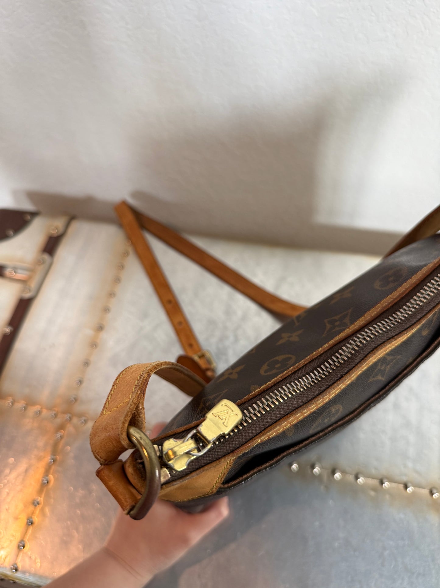 Pre-owned Authentic Louis Vuitton Odeon PM Monogram Shoulder / Crossbody Bag
