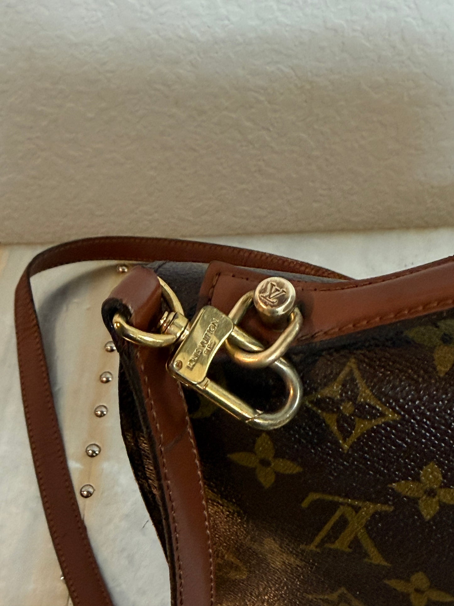Pre-owned Authentic Louis Vuitton Monceau 28 Monogram Shoulder / Crossbody Bag