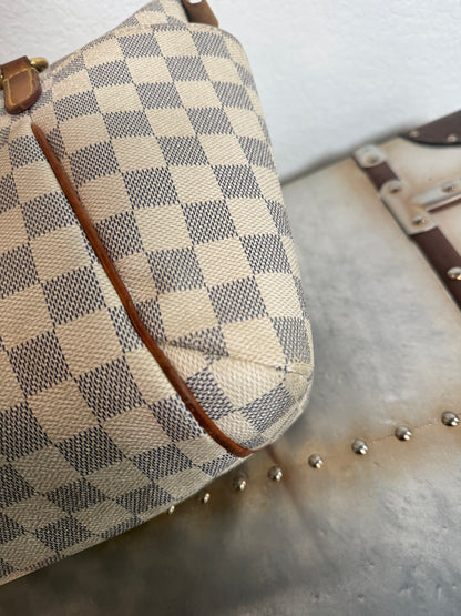 Pre-owned Authentic Louis Vuitton Totally PM Damier Azur Shoulder Bag