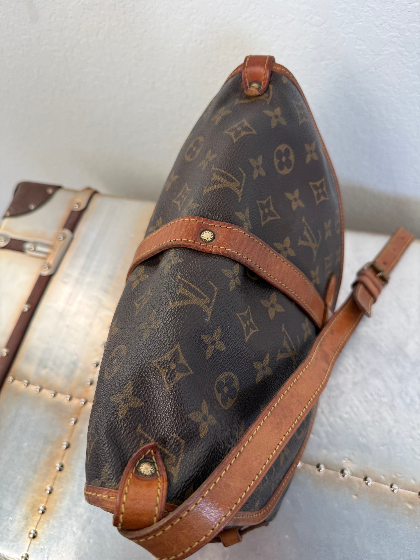 Pre-owned Authentic Louis Vuitton Saumur 30 Monogram Crossbody Bag