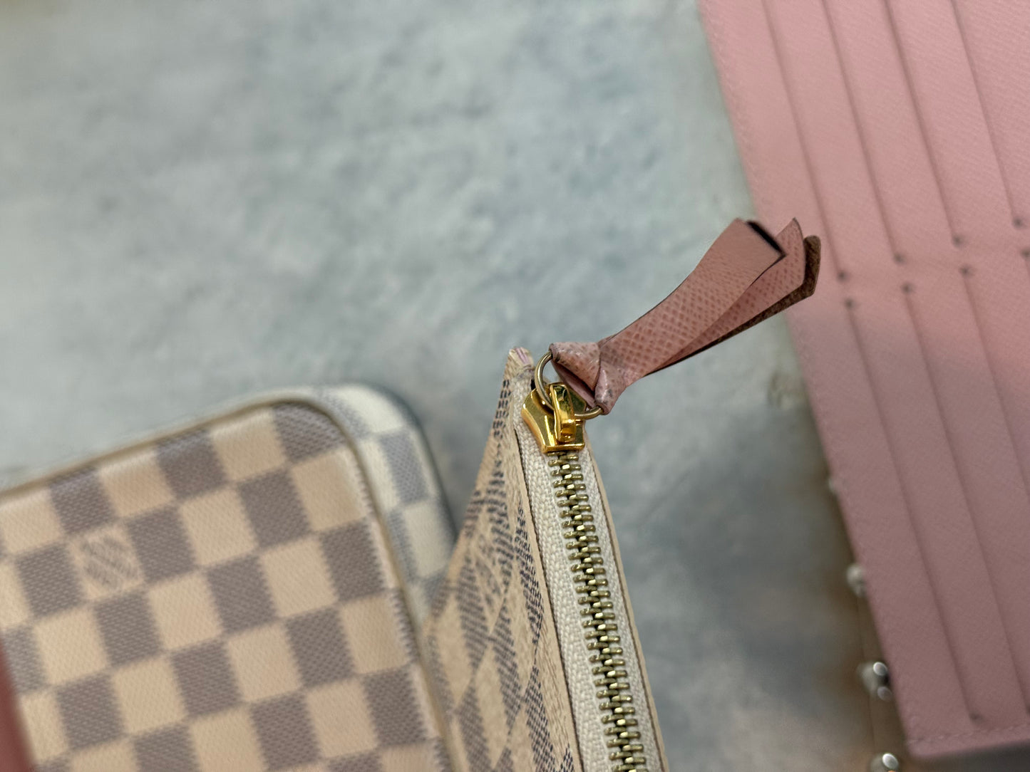 Pre-owned Authentic Louis Vuitton Felicie Pochette Monogram Crossbody Bag