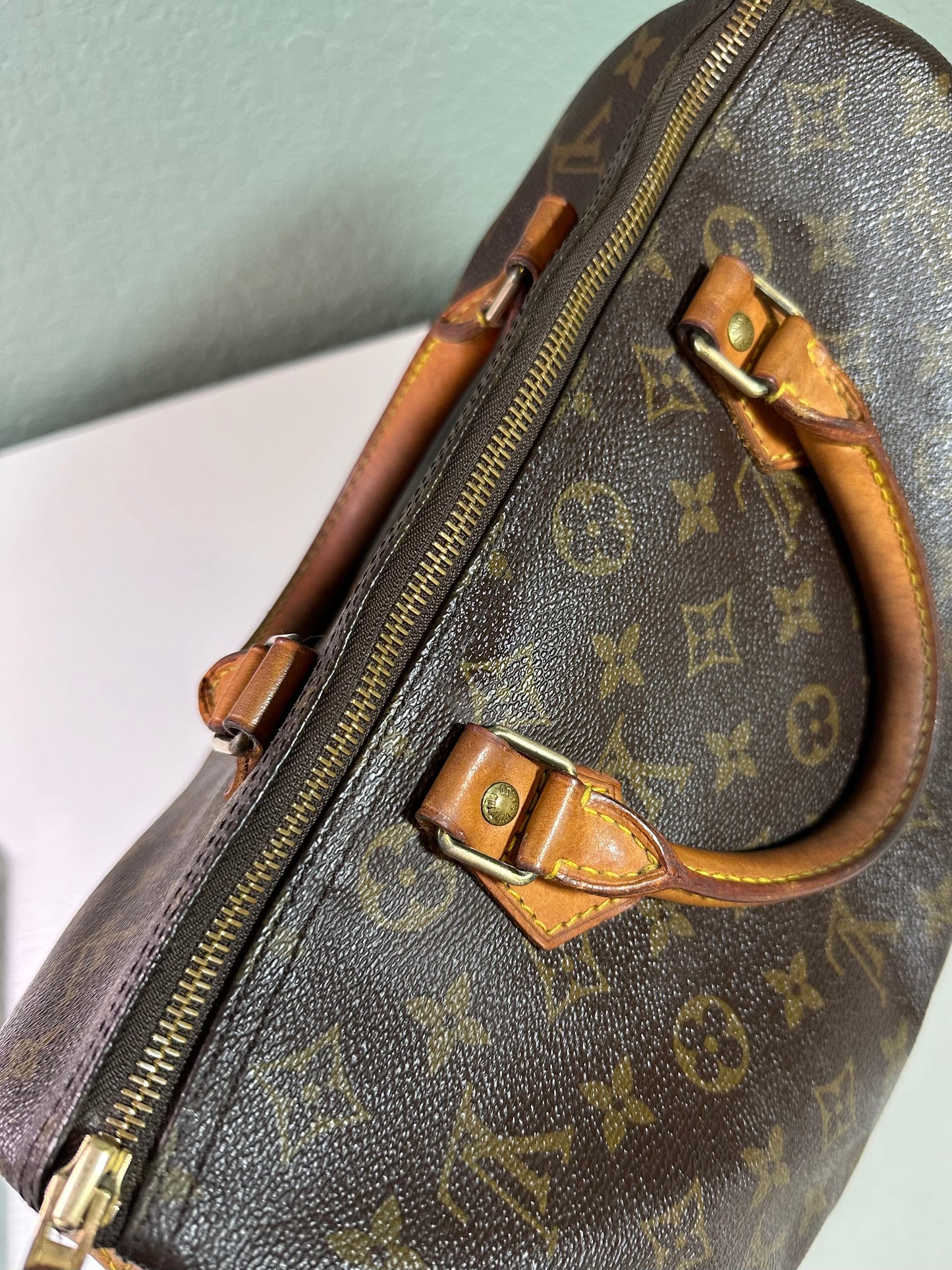 Pre-owned Authentic Louis Vuitton Speedy 30 Monogram Handbag