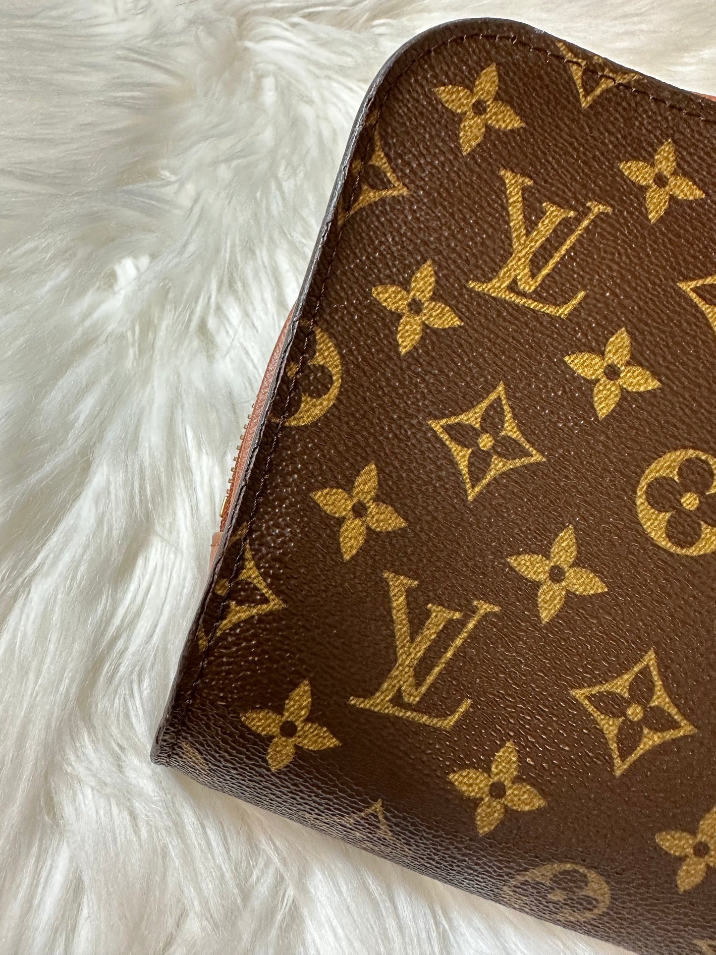 Pre-owned Authentic Louis Vuitton Monogram Orsay Clutch Handbag