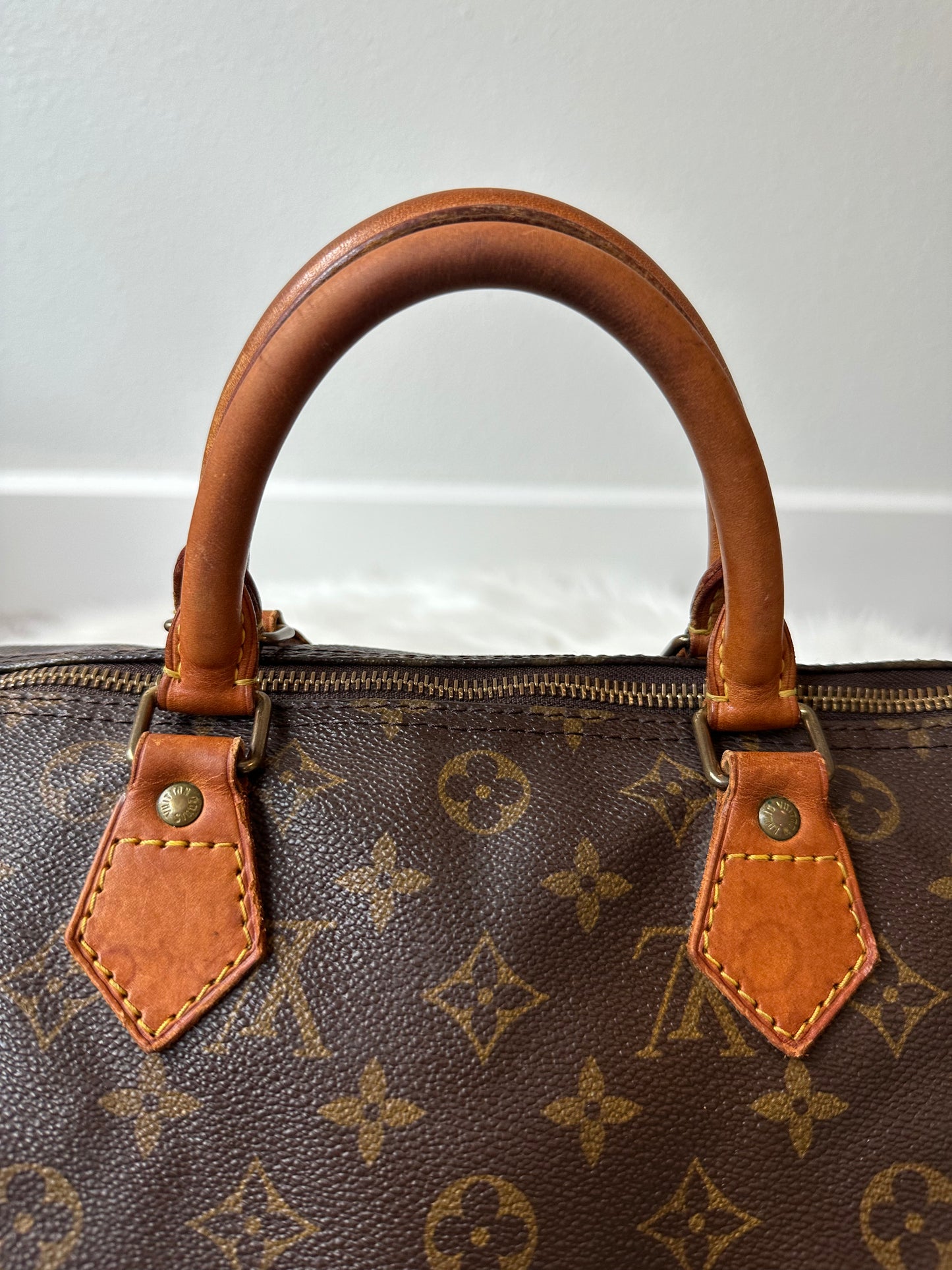 Pre-owned Authentic Louis Vuitton Speedy 30 Monogram Handbag