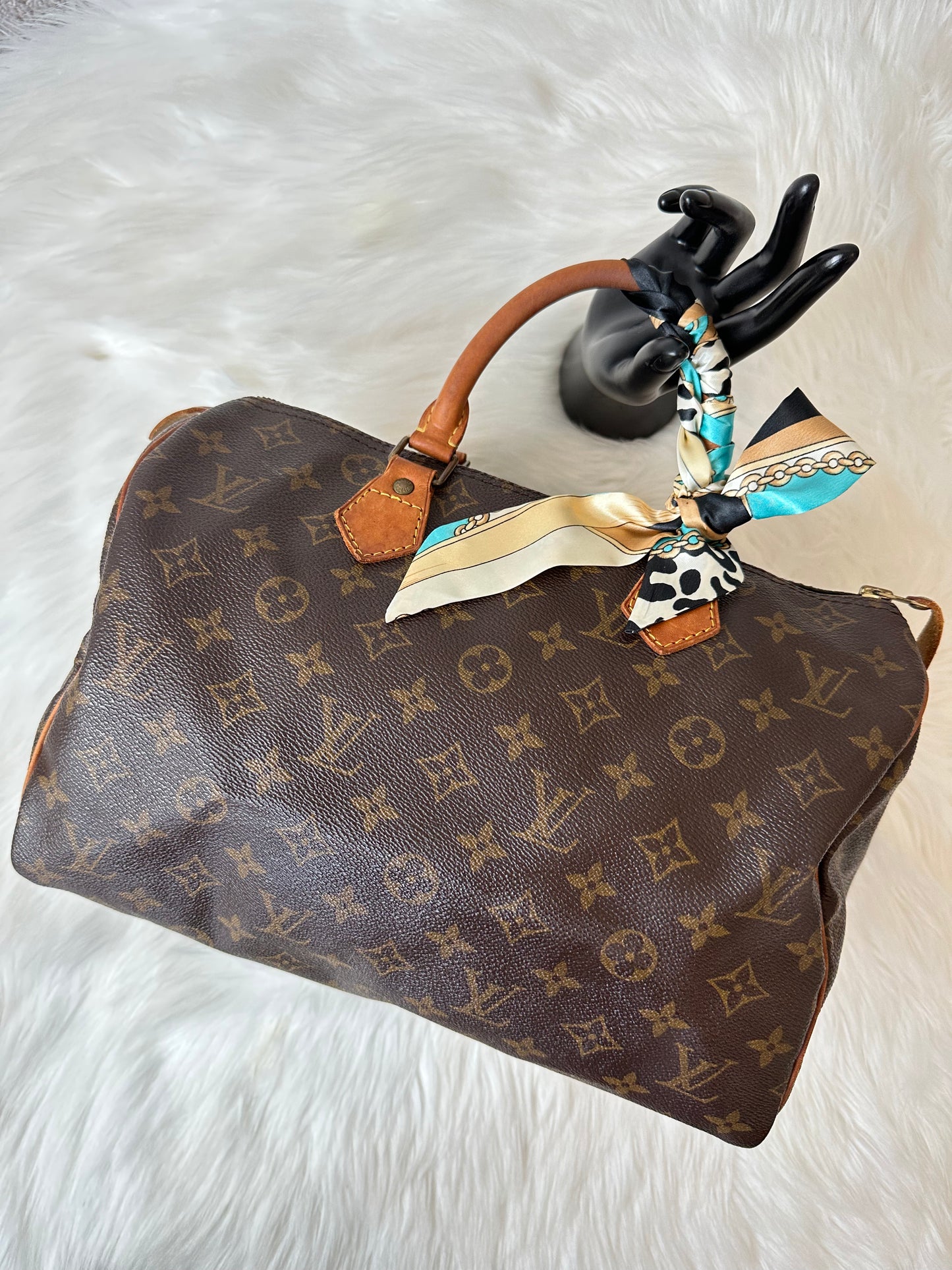 Pre-owned Authentic Louis Vuitton Speedy 30 Monogram Handbag