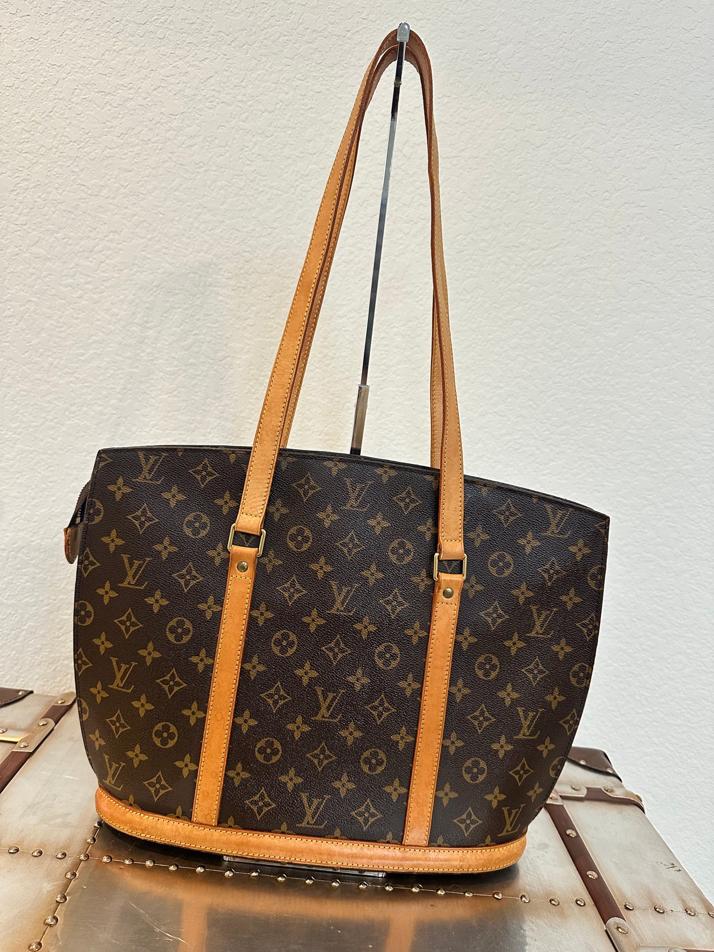 Pre-owned Authentic Louis Vuitton Babylone Monogram Tote/ Shoulder Bag