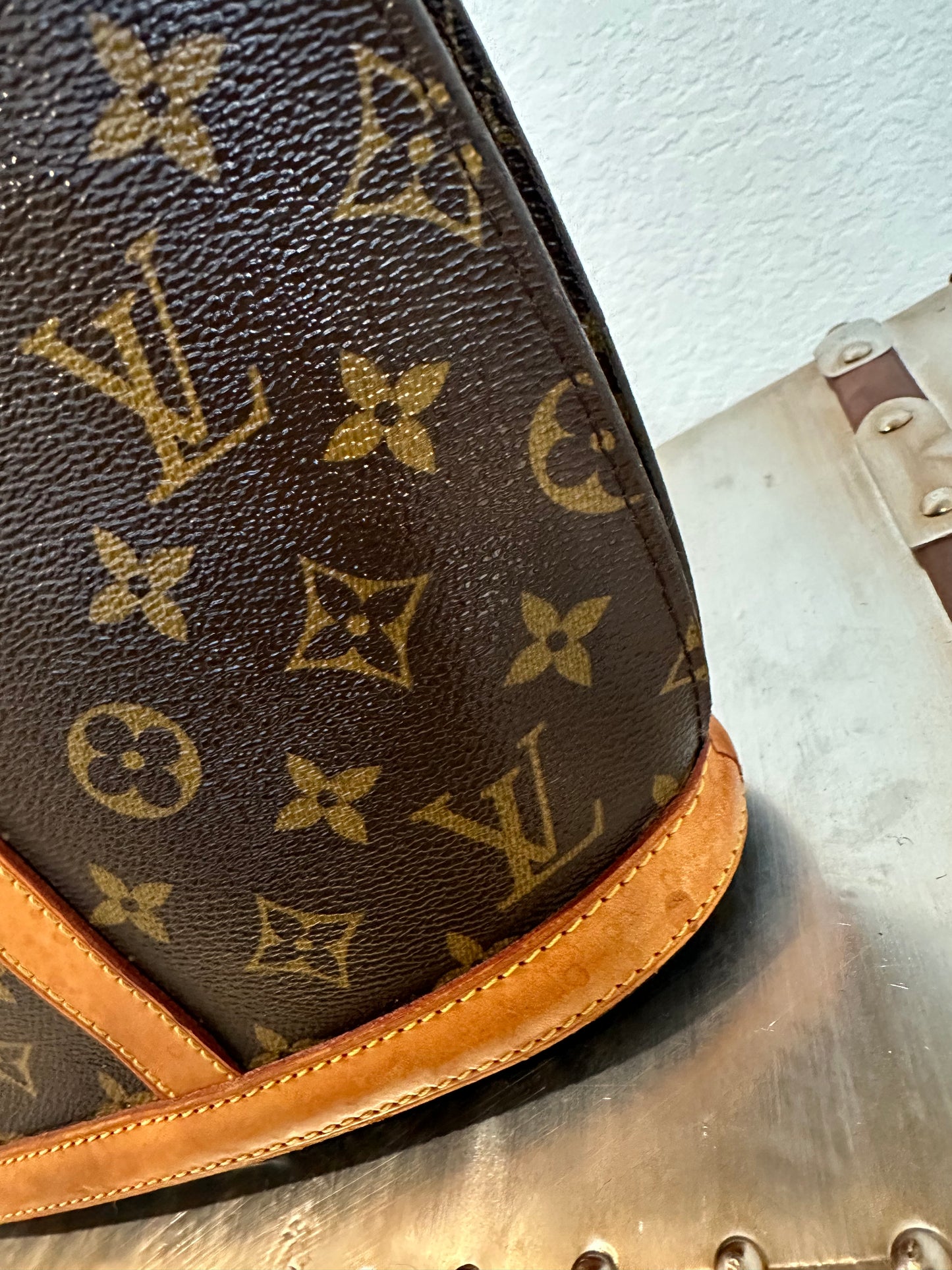 Pre-owned Authentic Louis Vuitton Babylone Monogram Tote/ Shoulder Bag