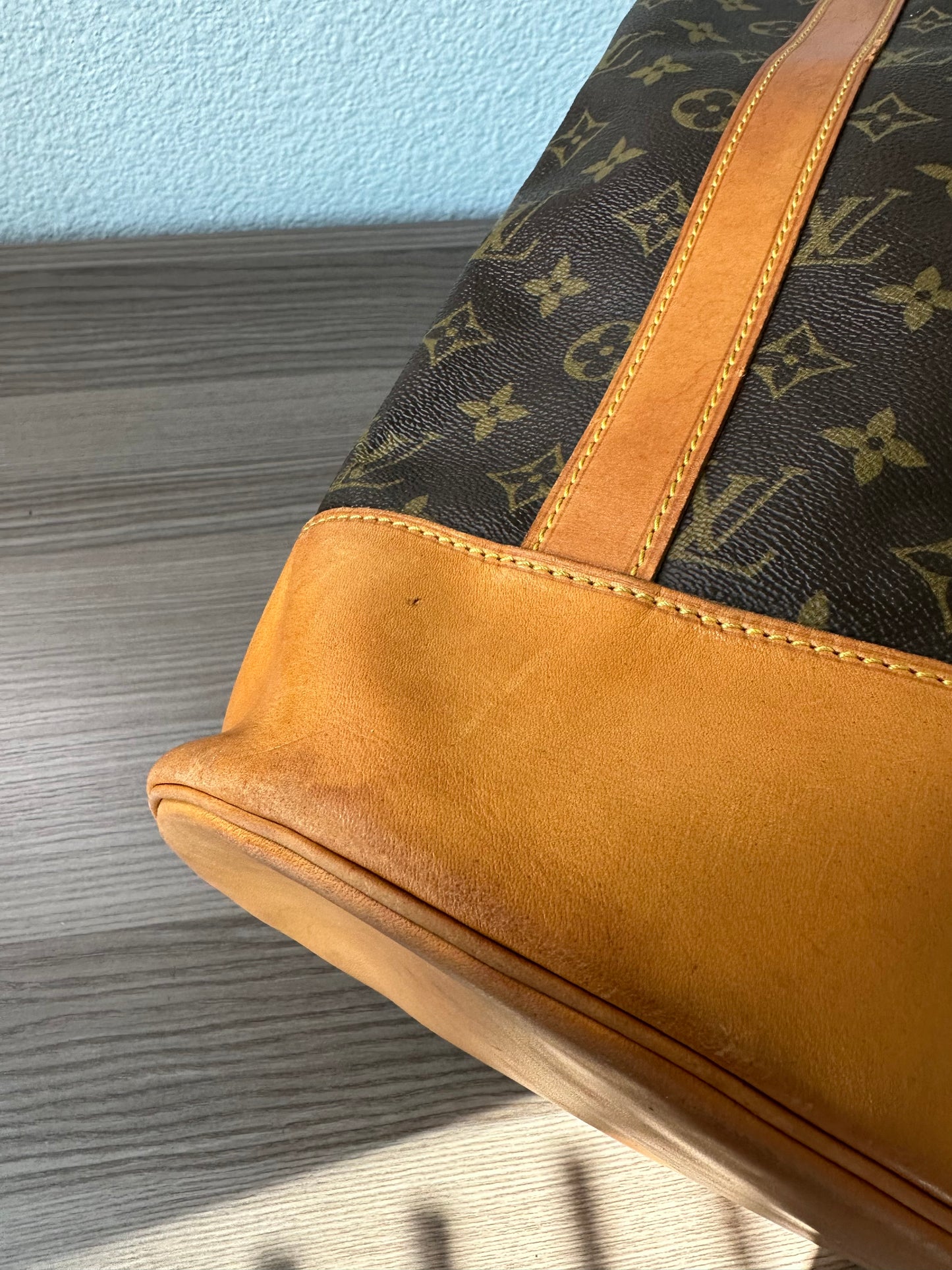 Pre-owned Authentic Louis Vuitton Randonee GM Monogram Backpack