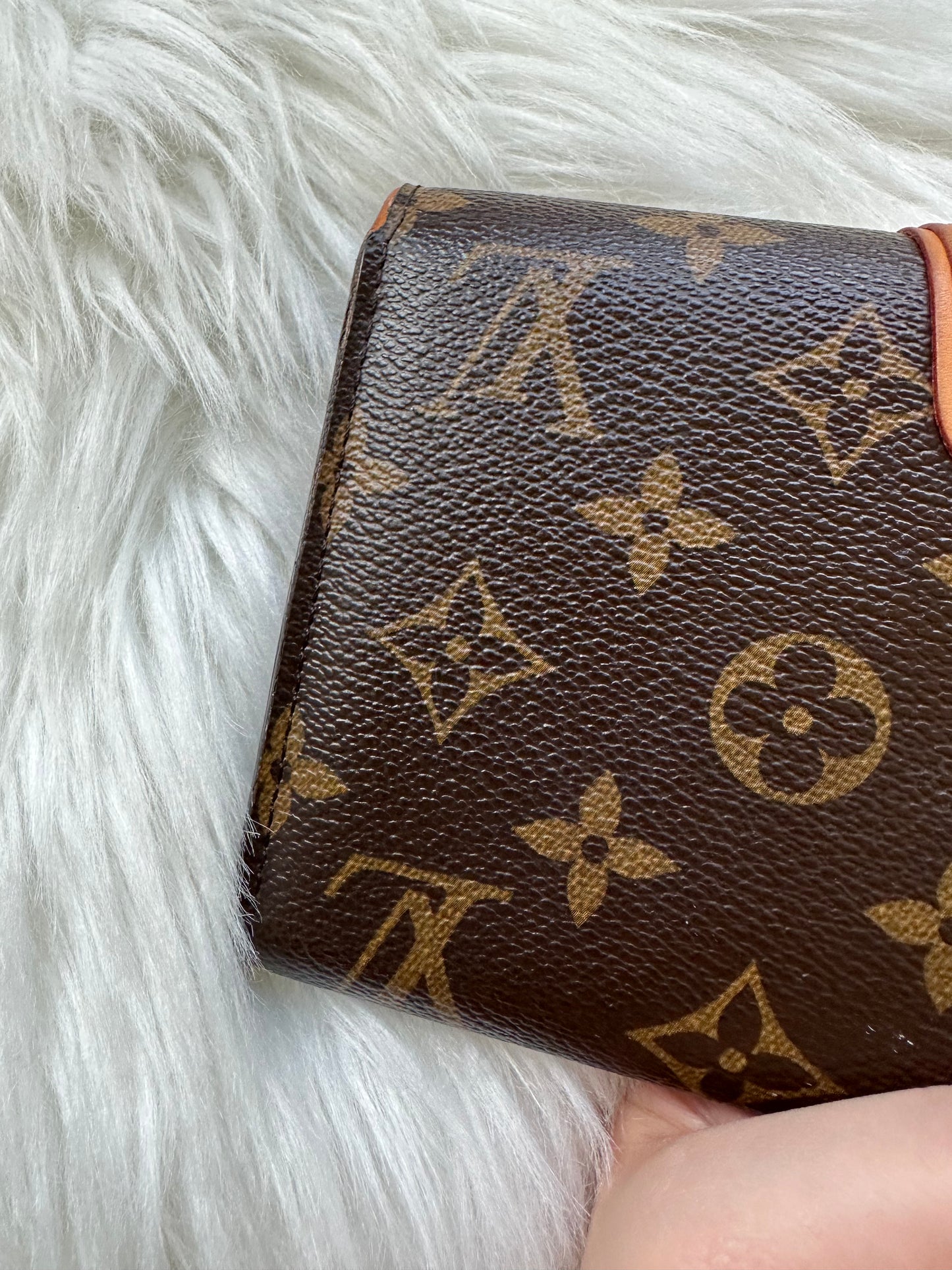 Pre-owned Authentic Louis Vuitton Boetie Monogram Long Wallet