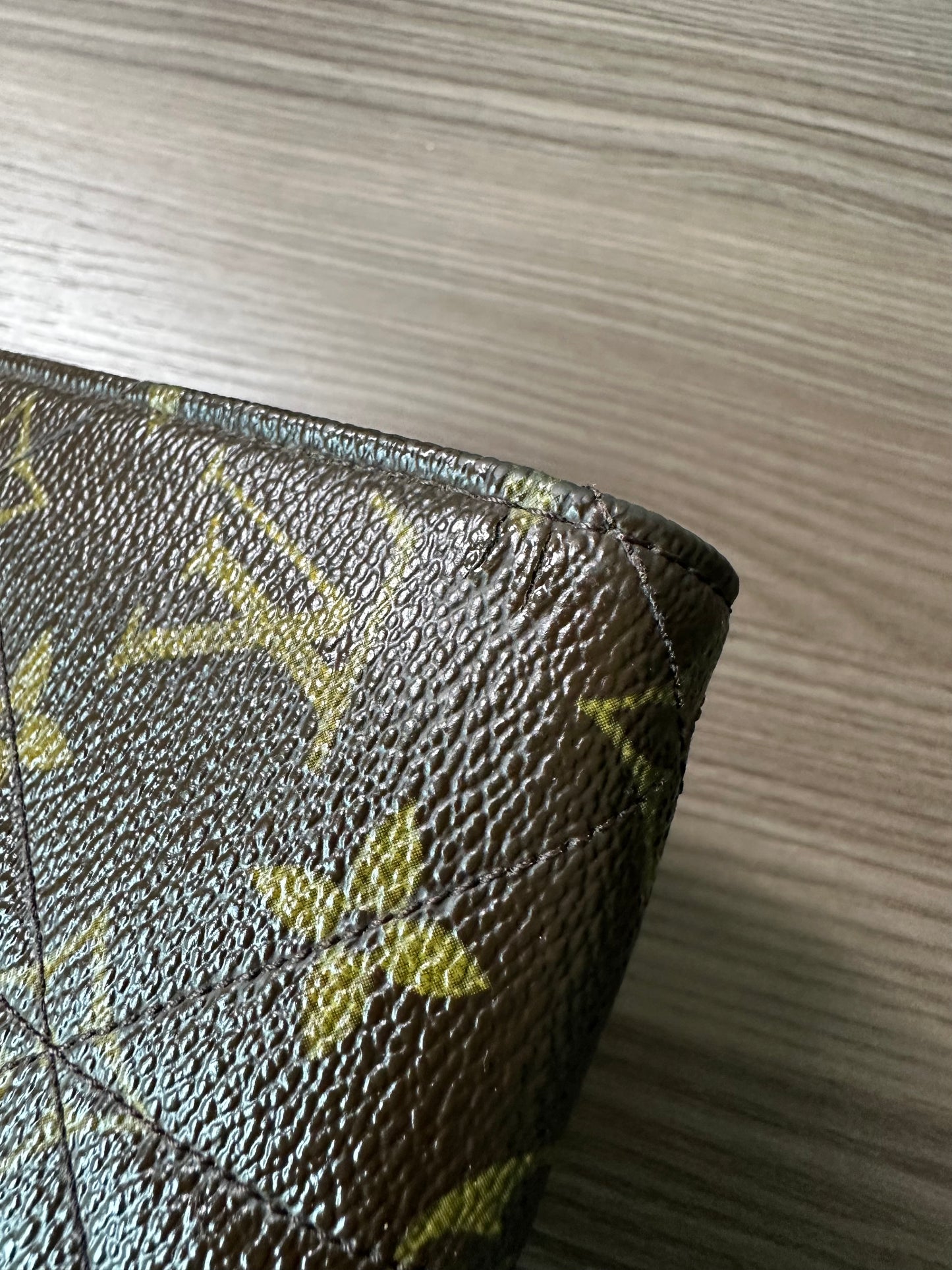Pre-owned Louis Vuitton Portefeuille Sarah Etoile Monogram Long Wallet