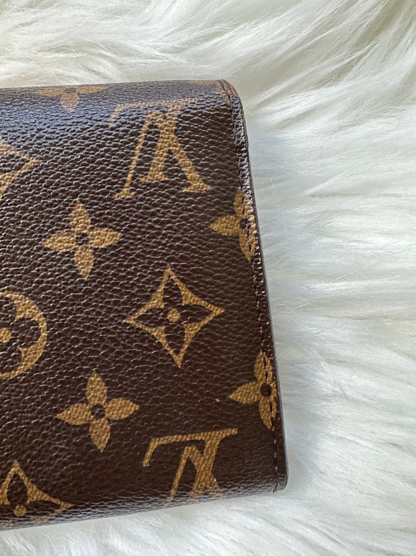 Pre-owned Authentic Louis Vuitton Boetie Monogram Long Wallet