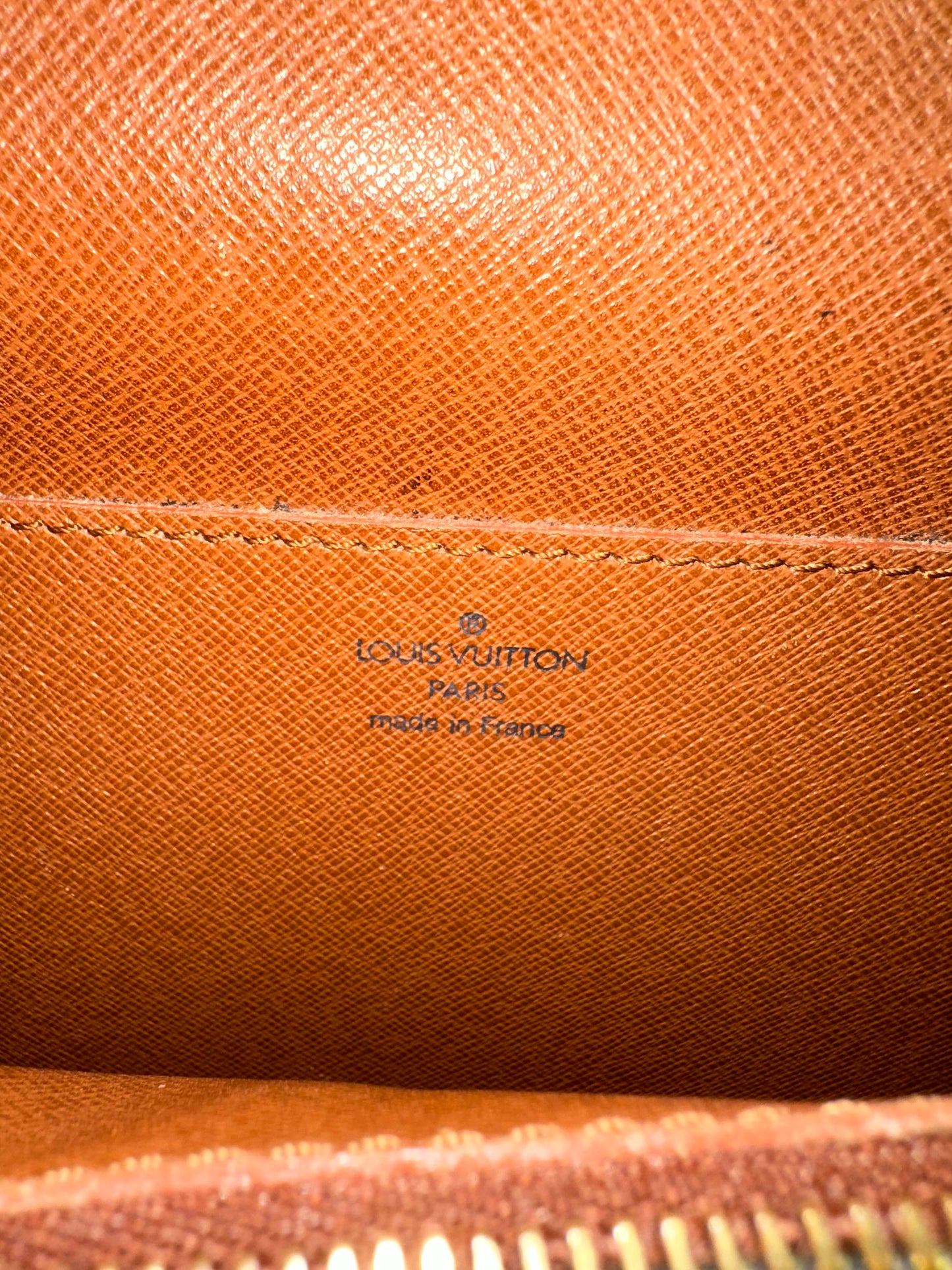 Pre-owned Authentic Louis Vuitton Monogram Porte Documents / Laptop Handbag