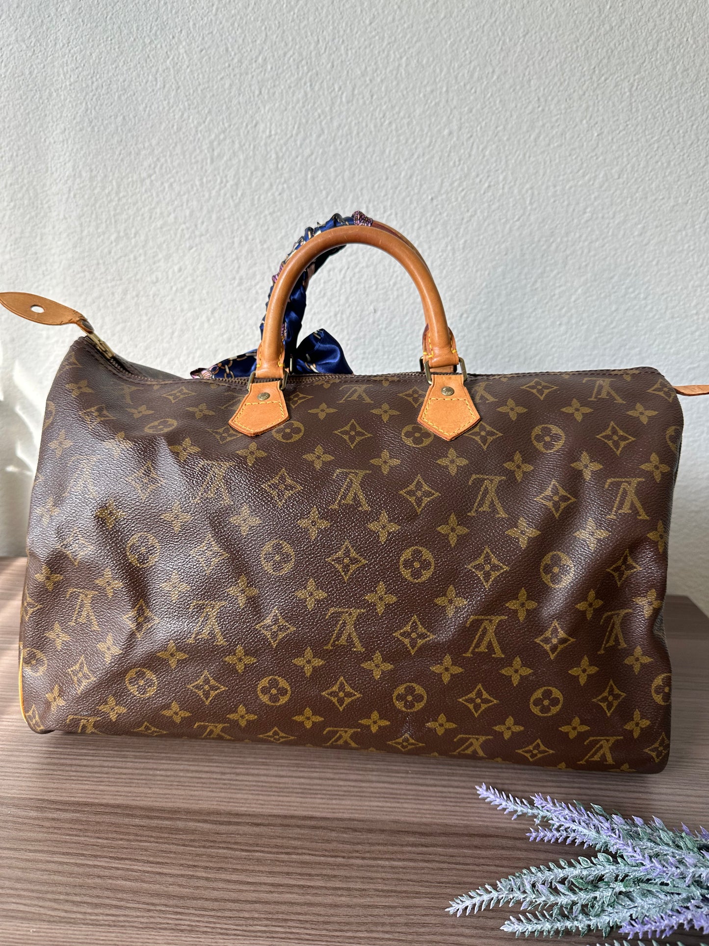 Pre-owned Louis Vuitton Speedy 40 Monogram Handbag