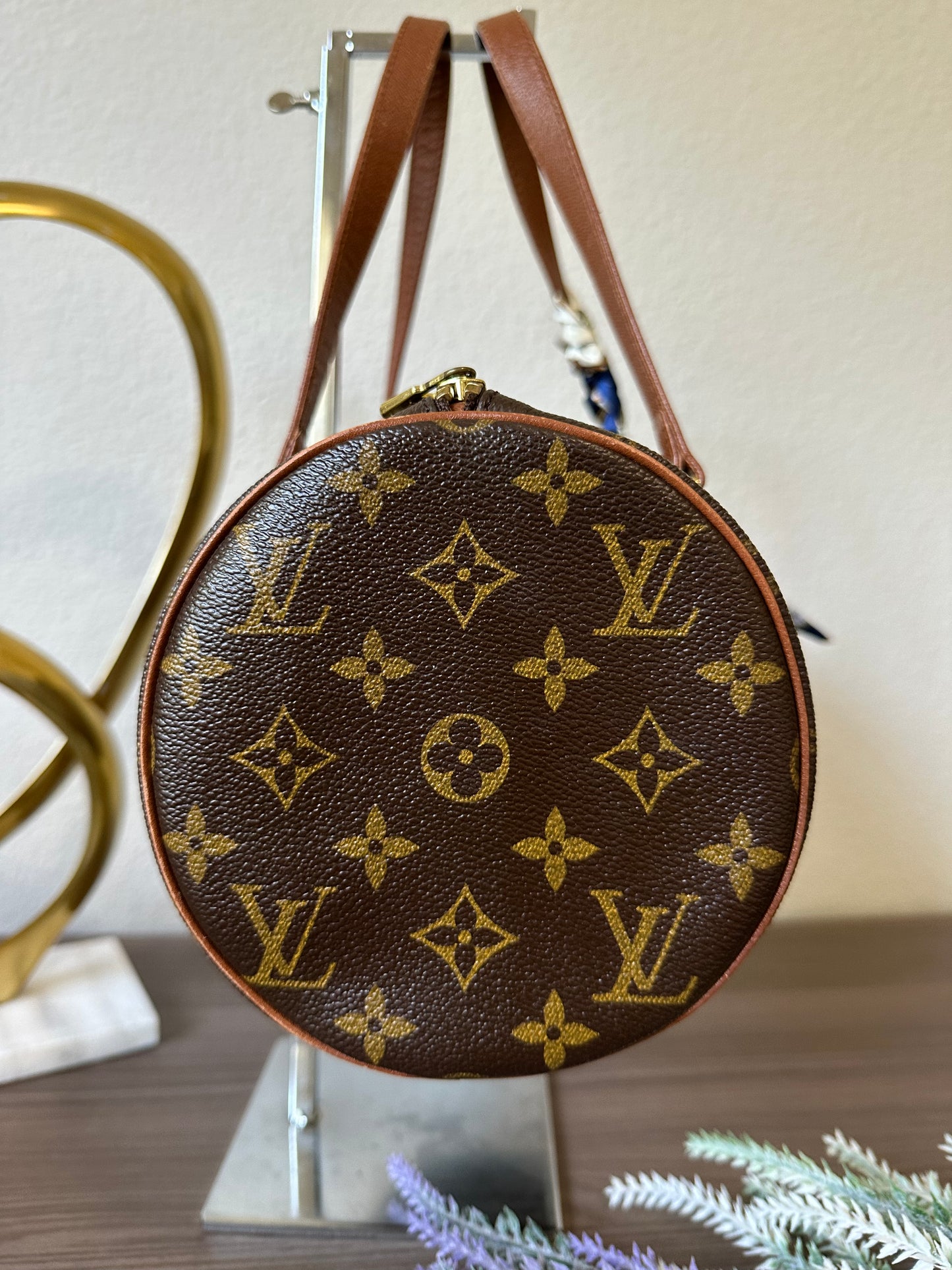 Pre-owned Vintage Authentic Louis Vuitton Papillon 30 Monogram Bag