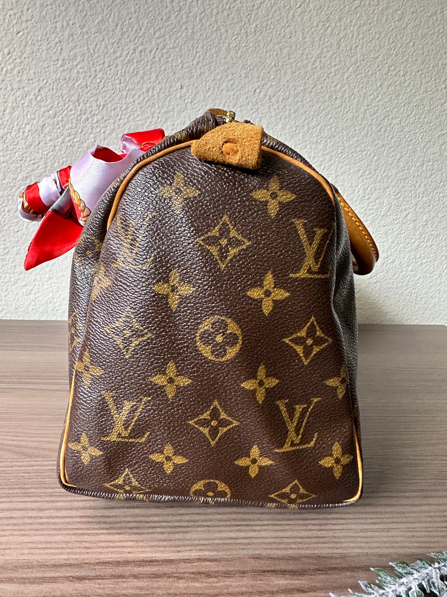 Pre-owned Authentic Louis Vuitton Speedy 25 Monogram Handbag