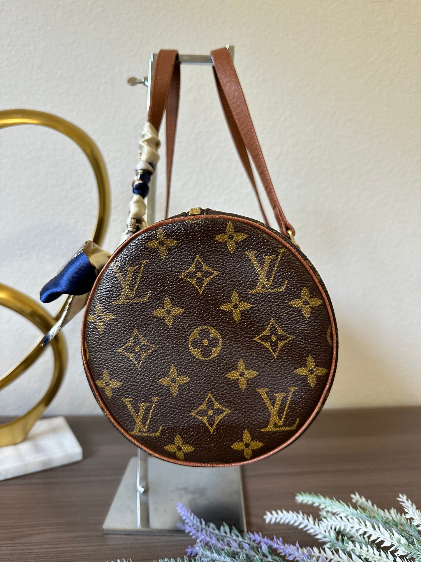 Pre-owned Vintage Authentic Louis Vuitton Papillon 30 Monogram Bag