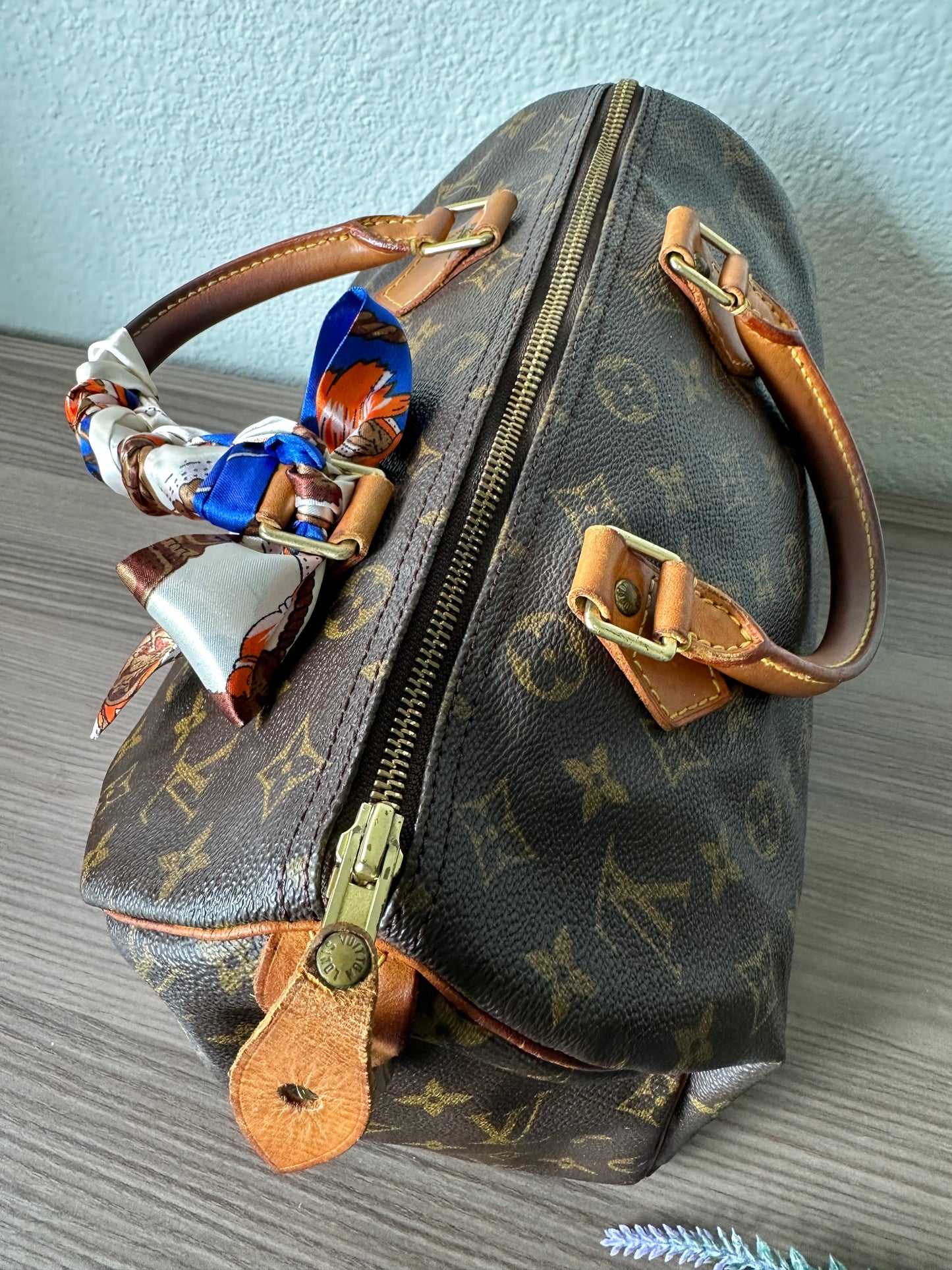 Pre-owned Authentic Louis Vuitton Speedy 30 Monogram Handbag