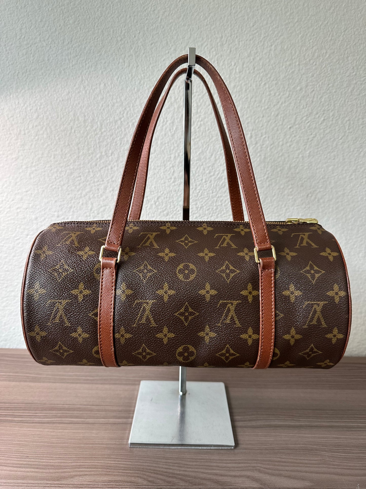 Pre-owned Authentic Louis Vuitton Papillon 30 Monogram Bag