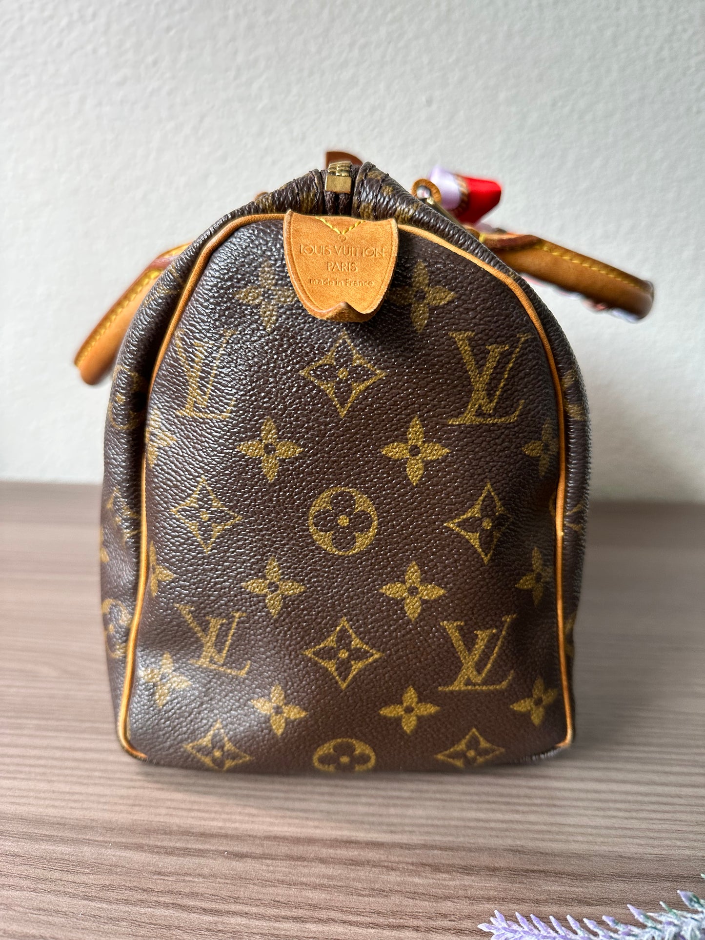 Pre-owned Authentic Louis Vuitton Speedy 25 Monogram Handbag